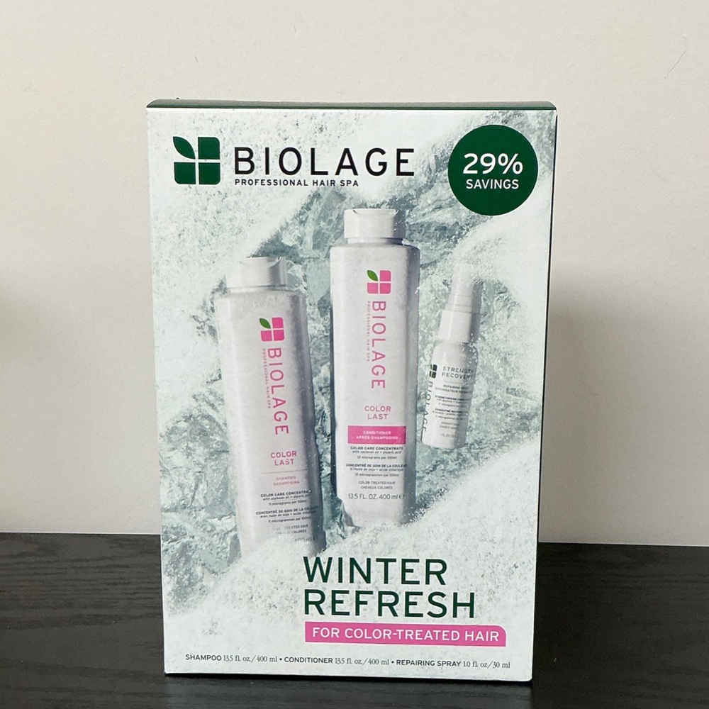 Biolage Winter Refresh Color Last Hair Care Set